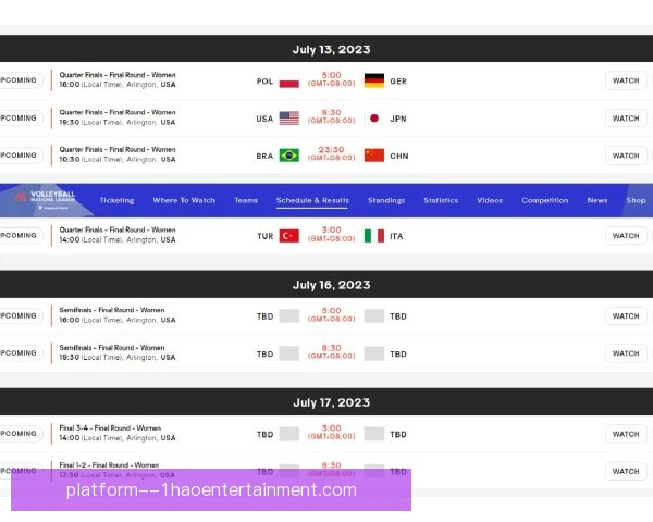 世界排球锦标赛赛历协调机制，赛事密度优化成看点